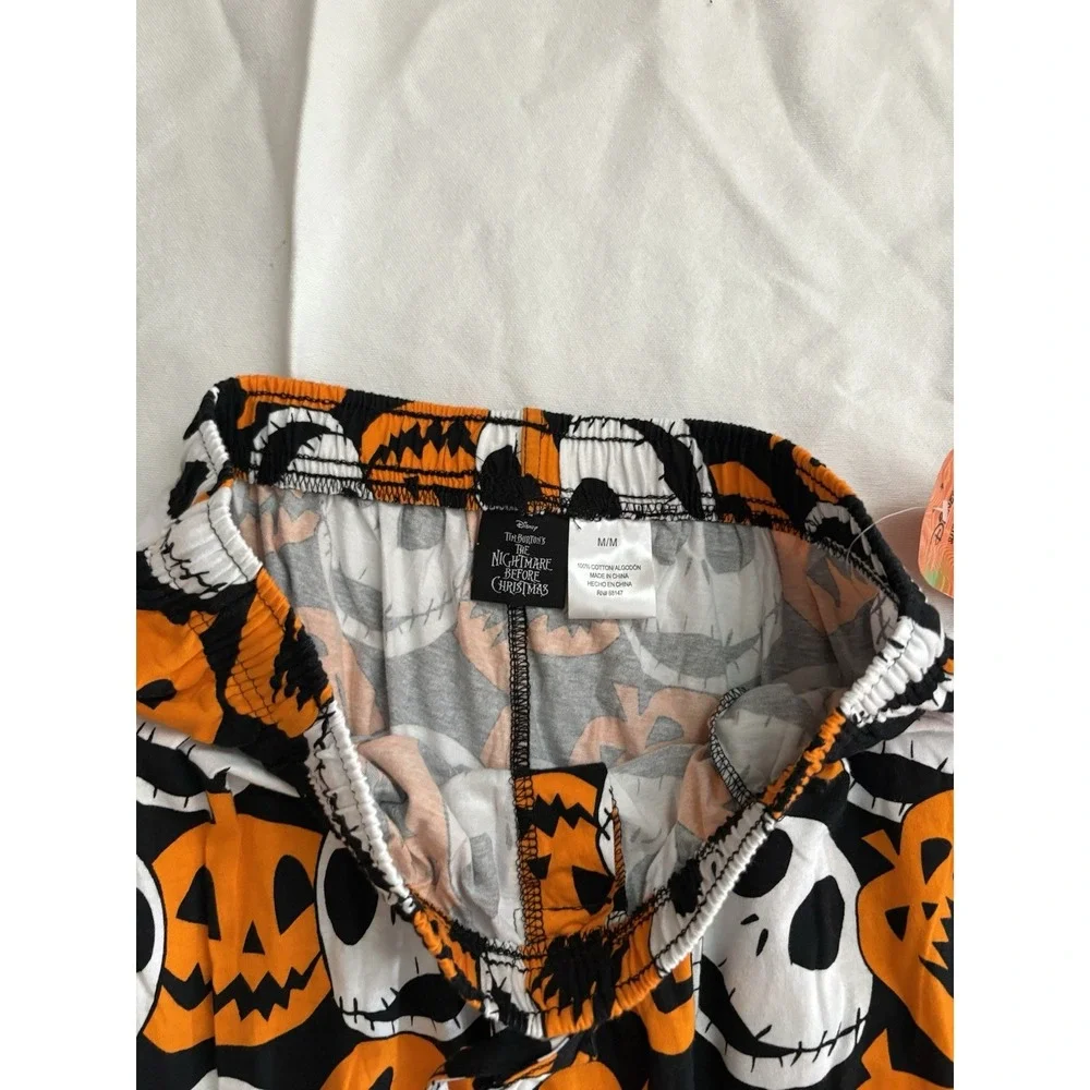 NEW Nightmare Before Christmas Pants Fleece Lounge Pajama Pants Mens Size Medium